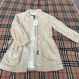 🚫🚫🚫sold loro piana suede leather jacket